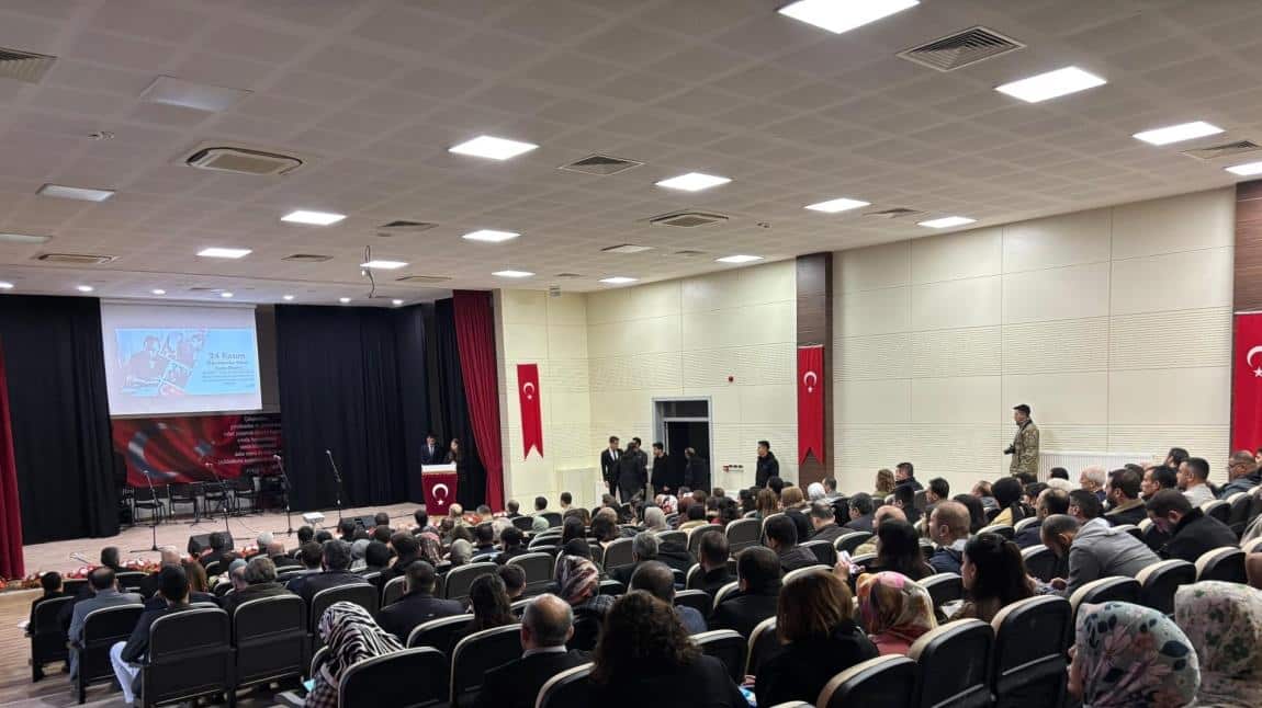 24 Kasım Öğretmenler Günü Kutlama Programı